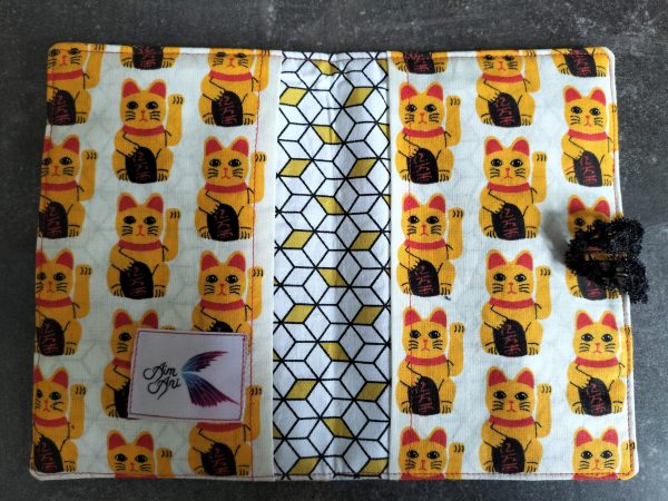 protège carnet et de santé maneki neko – Image 2