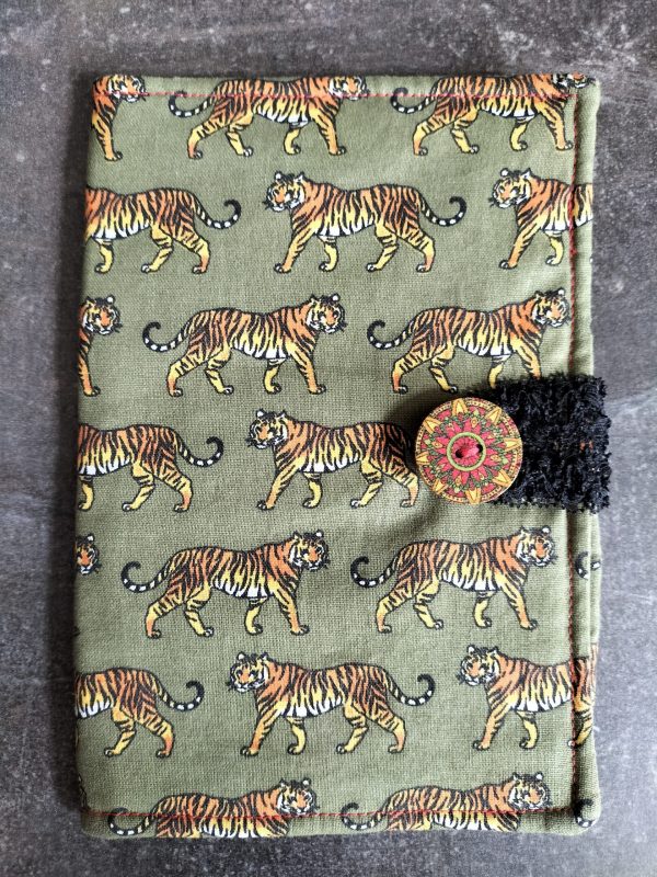 Protège carnet de santé tigre
