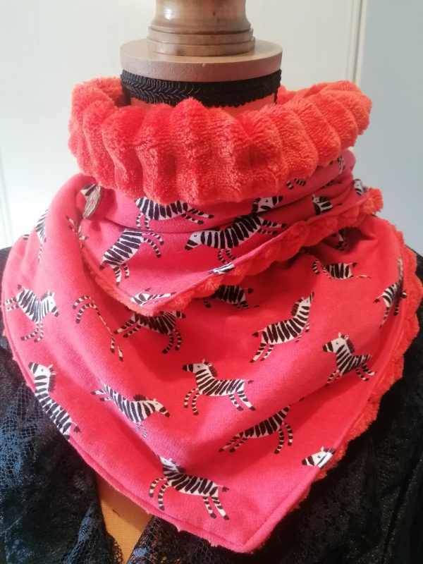 Foulard zèbre